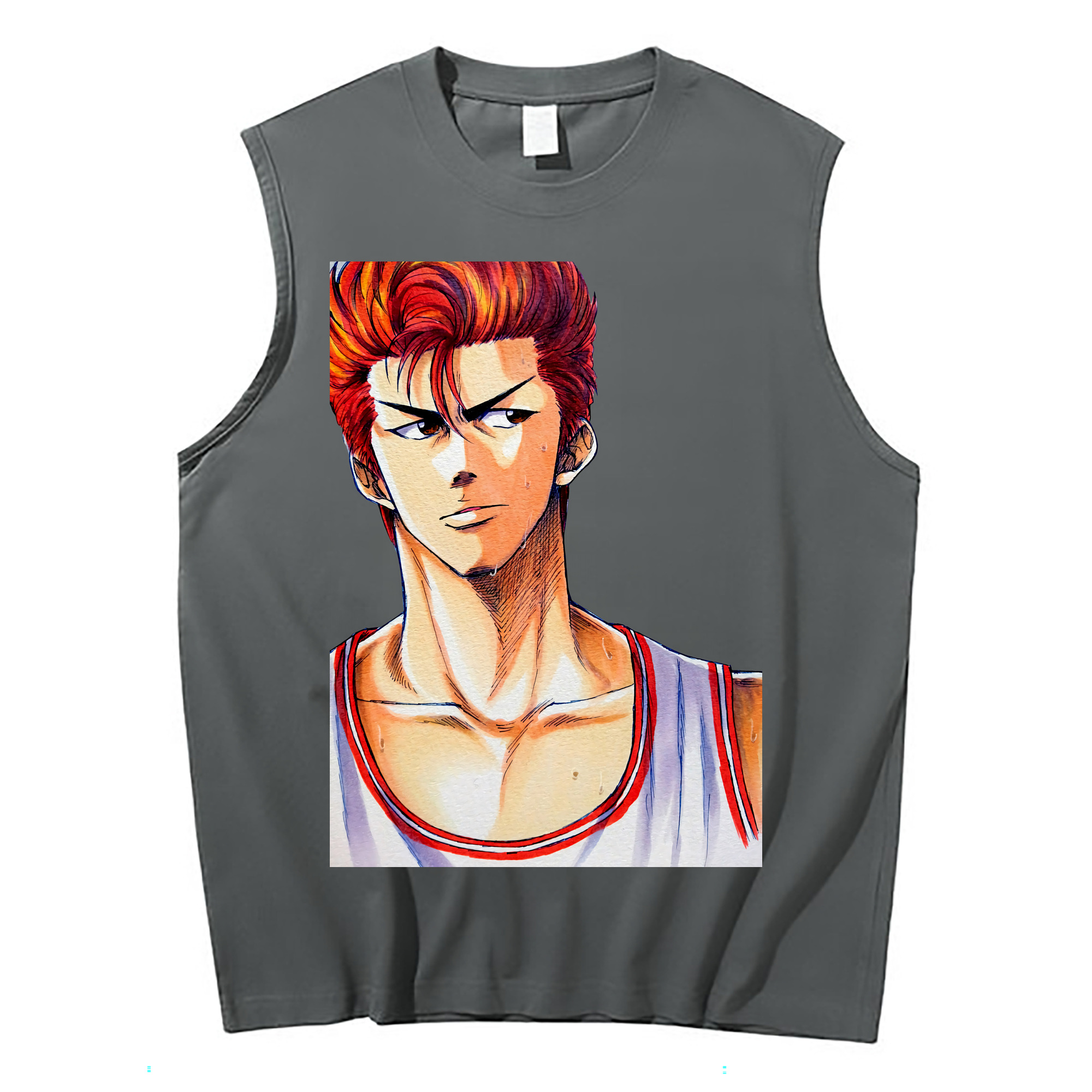 （画像用） SLAM DUNK／スラムダンク コットン100％タンクトップ（フロントプリント）
